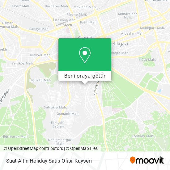 Suat Altın Holiday Satış Ofisi harita