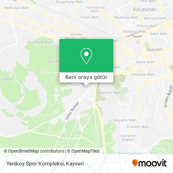 Yenikoy Spor Kompleksi harita