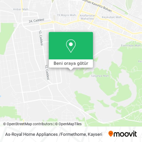 As-Royal Home Appliances /Formethome harita