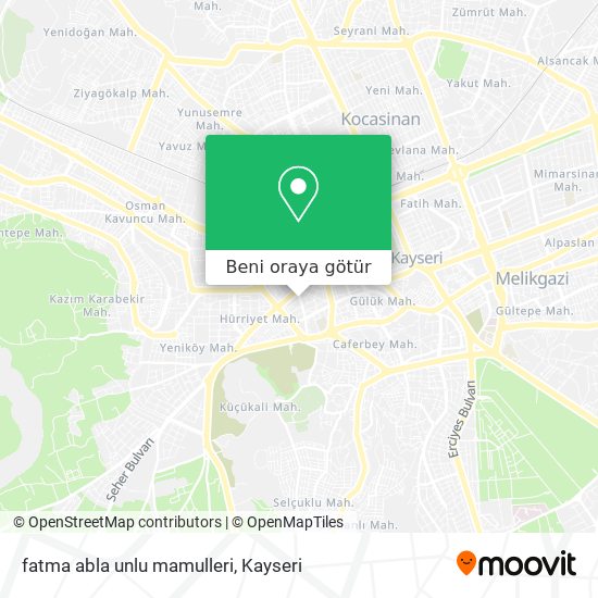 fatma abla unlu mamulleri harita