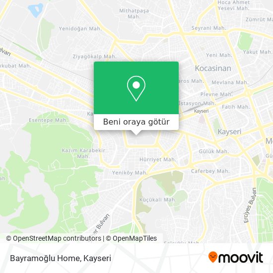 Bayramoğlu Home harita