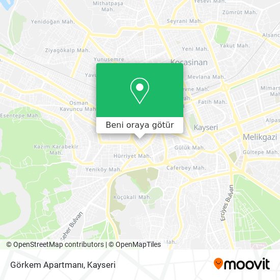 Görkem Apartmanı harita