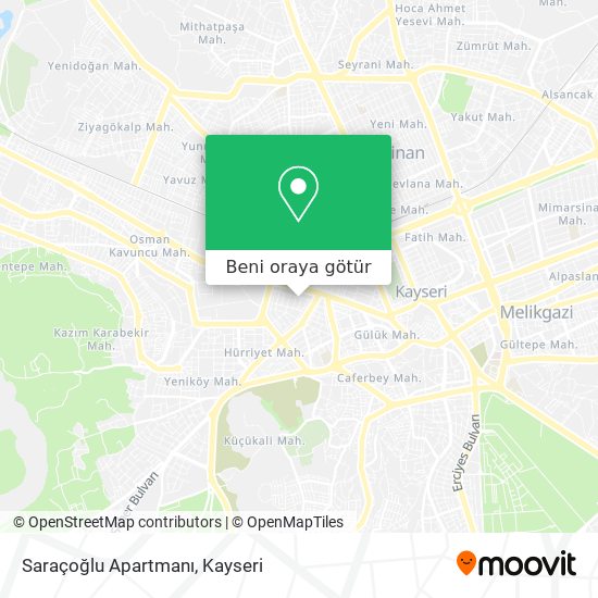 Saraçoğlu Apartmanı harita