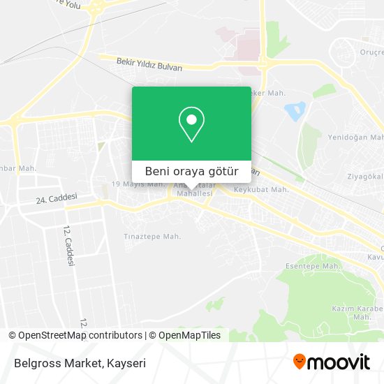 Belgross Market harita