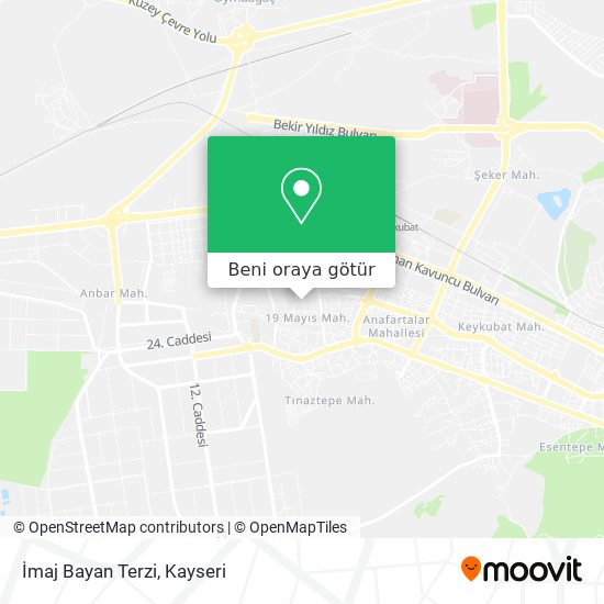 İmaj Bayan Terzi harita