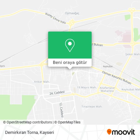 Demirkıran Torna harita