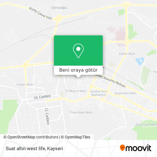 Suat altın west life harita