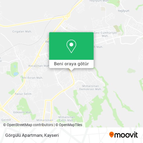 Görgülü Apartmanı harita