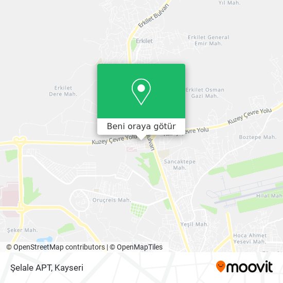 Şelale APT harita
