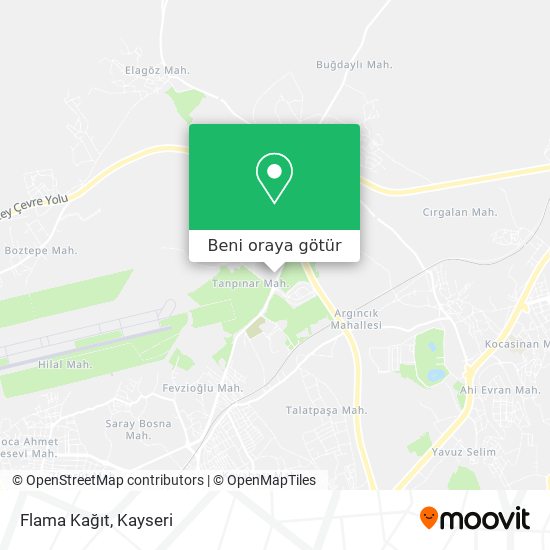 Flama Kağıt harita