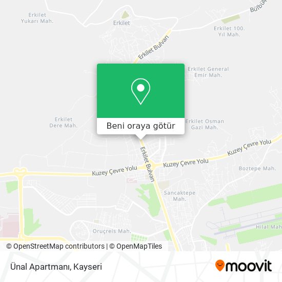 Ünal Apartmanı harita