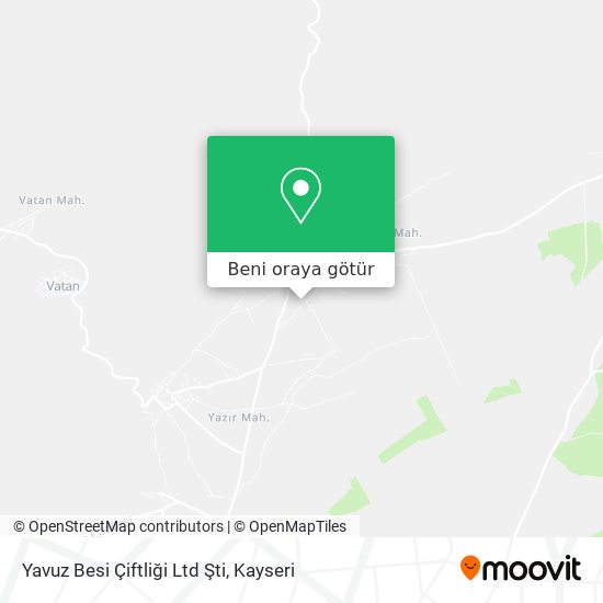 Yavuz Besi Çiftliği Ltd Şti harita