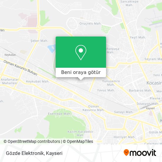 Gözde Elektronik harita