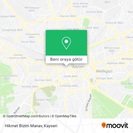 Hikmet Bizim Manav harita