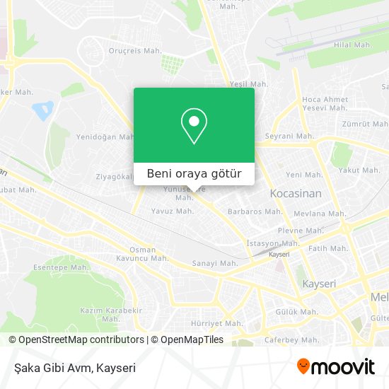 Şaka Gibi Avm harita