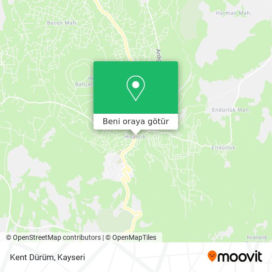 Kent Dürüm harita