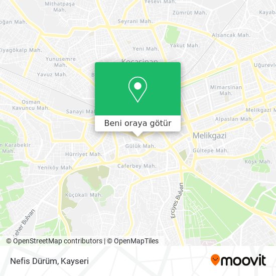 Nefis Dürüm harita