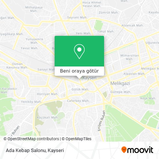 Ada Kebap Salonu harita