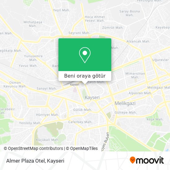 Almer Plaza Otel harita