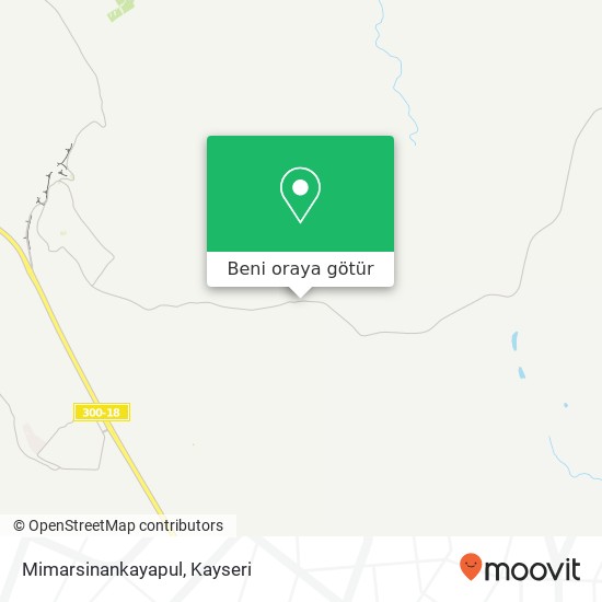 Mimarsinankayapul harita