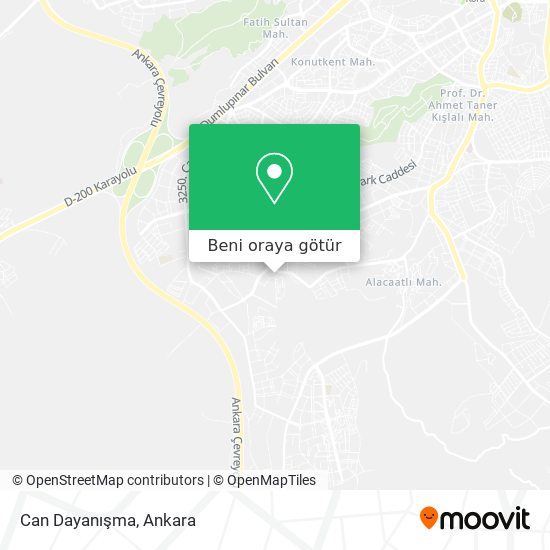 Can Dayanışma harita