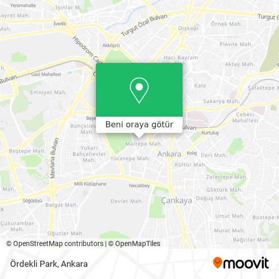 Ördekli Park harita