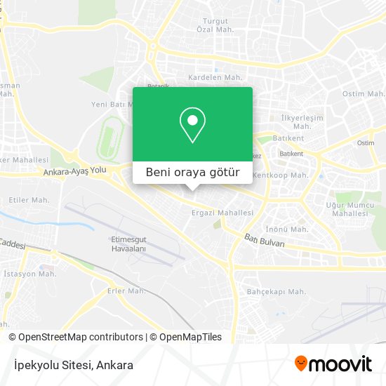 İpekyolu Sitesi harita