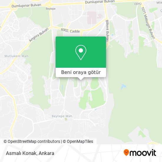 Asmalı Konak harita