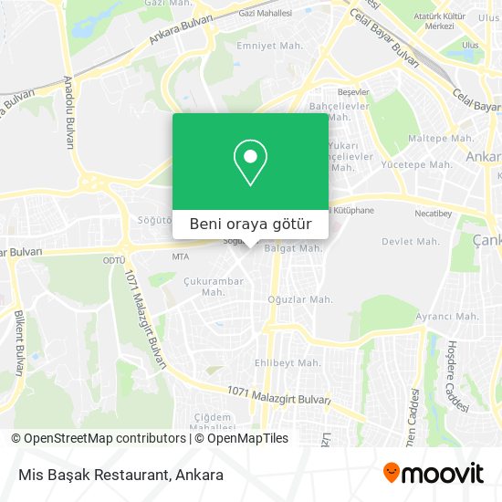 Mis Başak Restaurant harita