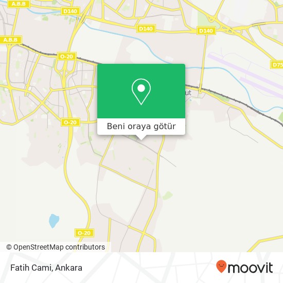 Fatih Cami harita