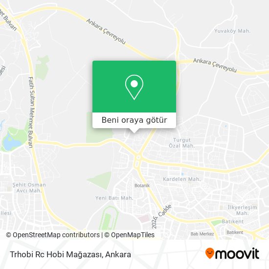 Trhobi Rc Hobi Mağazası harita