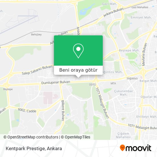 Kentpark Prestige harita