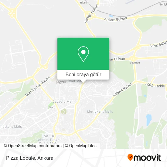 Pizza Locale harita