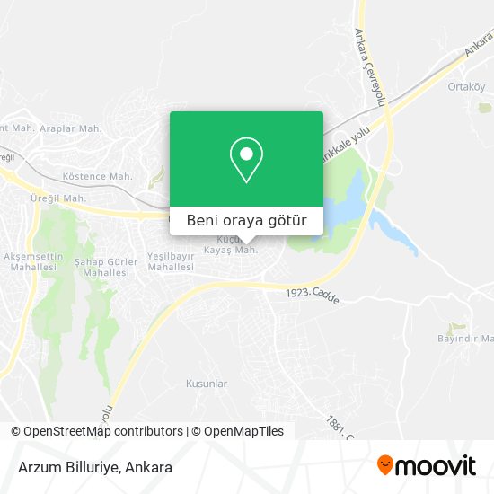Arzum Billuriye harita