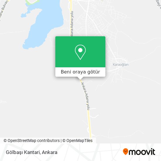 Gölbaşı Kantari harita