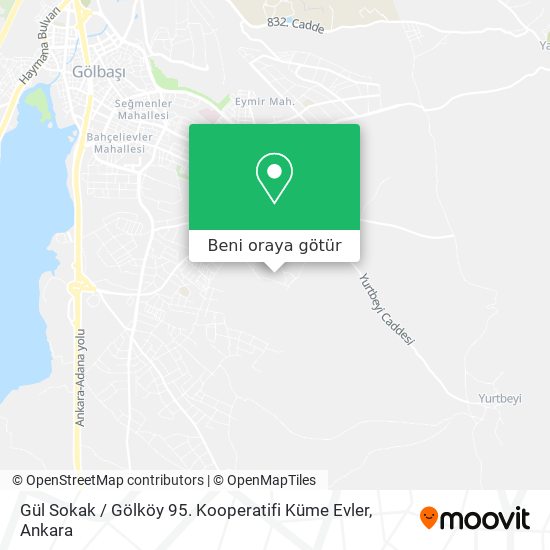 Gül Sokak / Gölköy 95. Kooperatifi Küme Evler harita