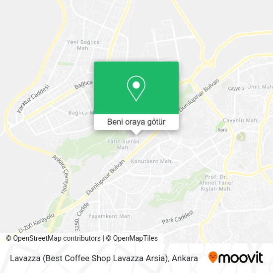 Lavazza (Best Coffee Shop Lavazza Arsia) harita