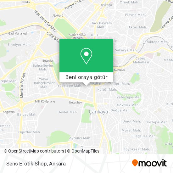 Sens Erotik Shop harita