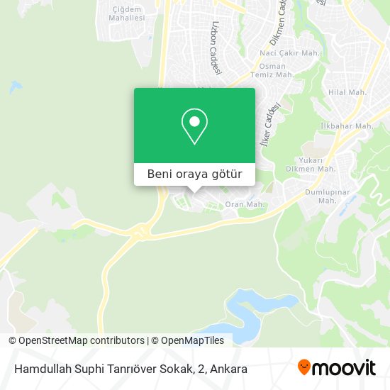 Hamdullah Suphi Tanrıöver Sokak, 2 harita