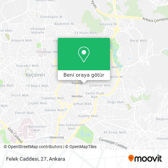 Felek Caddesi, 27 harita