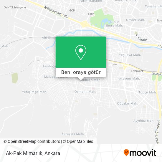 Ak-Pak Mimarlık harita