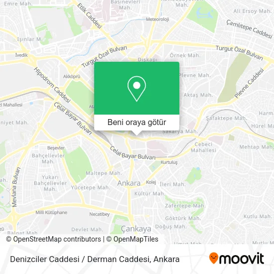 Denizciler Caddesi / Derman Caddesi harita