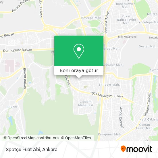 Spotçu Fuat Abi harita