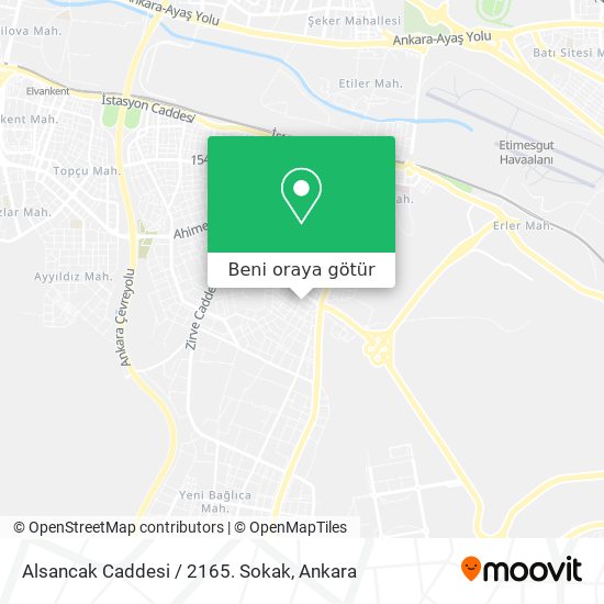 Alsancak Caddesi / 2165. Sokak harita