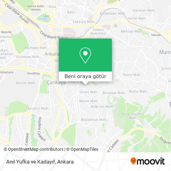 Anıl Yufka ve Kadayıf harita