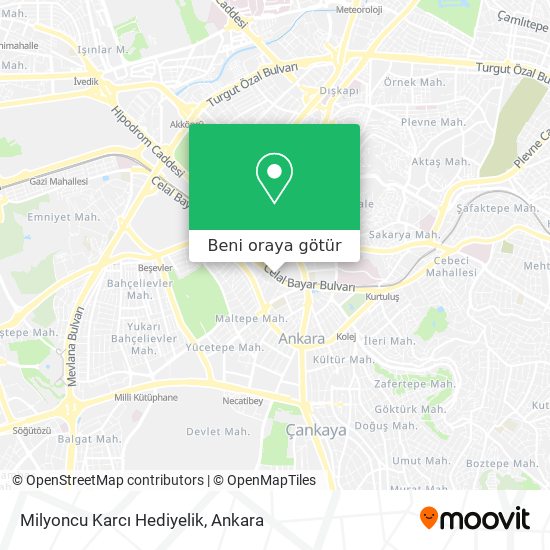 Milyoncu Karcı Hediyelik harita
