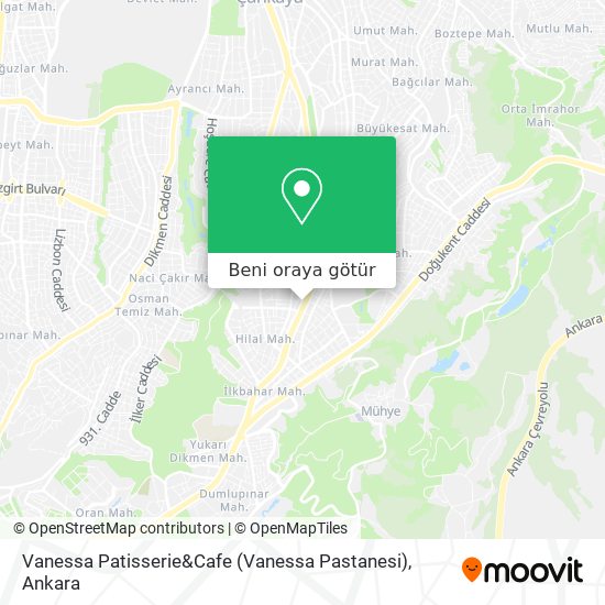 Vanessa Patisserie&Cafe (Vanessa Pastanesi) harita