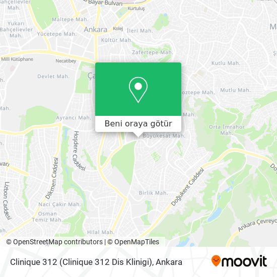 Clinique 312 (Clinique 312 Dis Klinigi) harita
