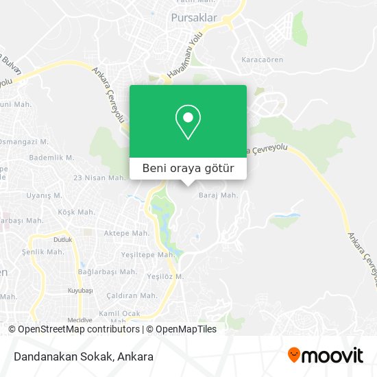 Dandanakan Sokak harita