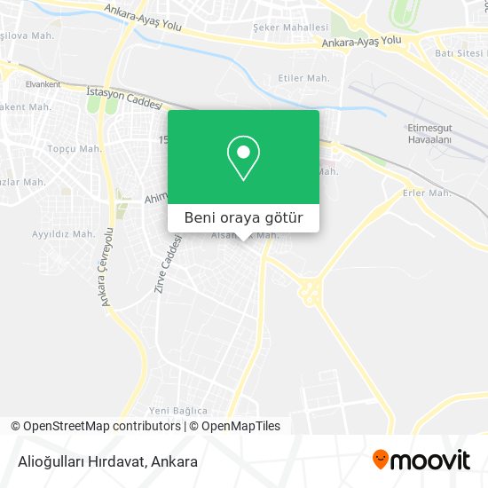 Alioğulları Hırdavat harita